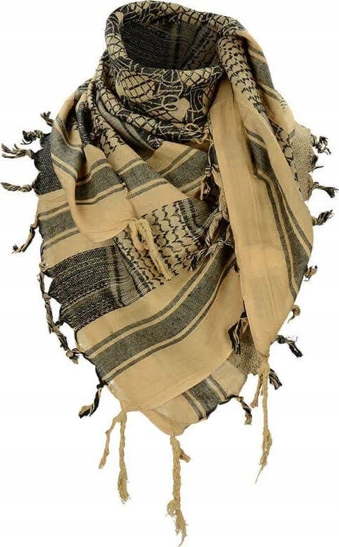 

Chusta Szal Arafatka Shemagh Coyote Czarna 110x110