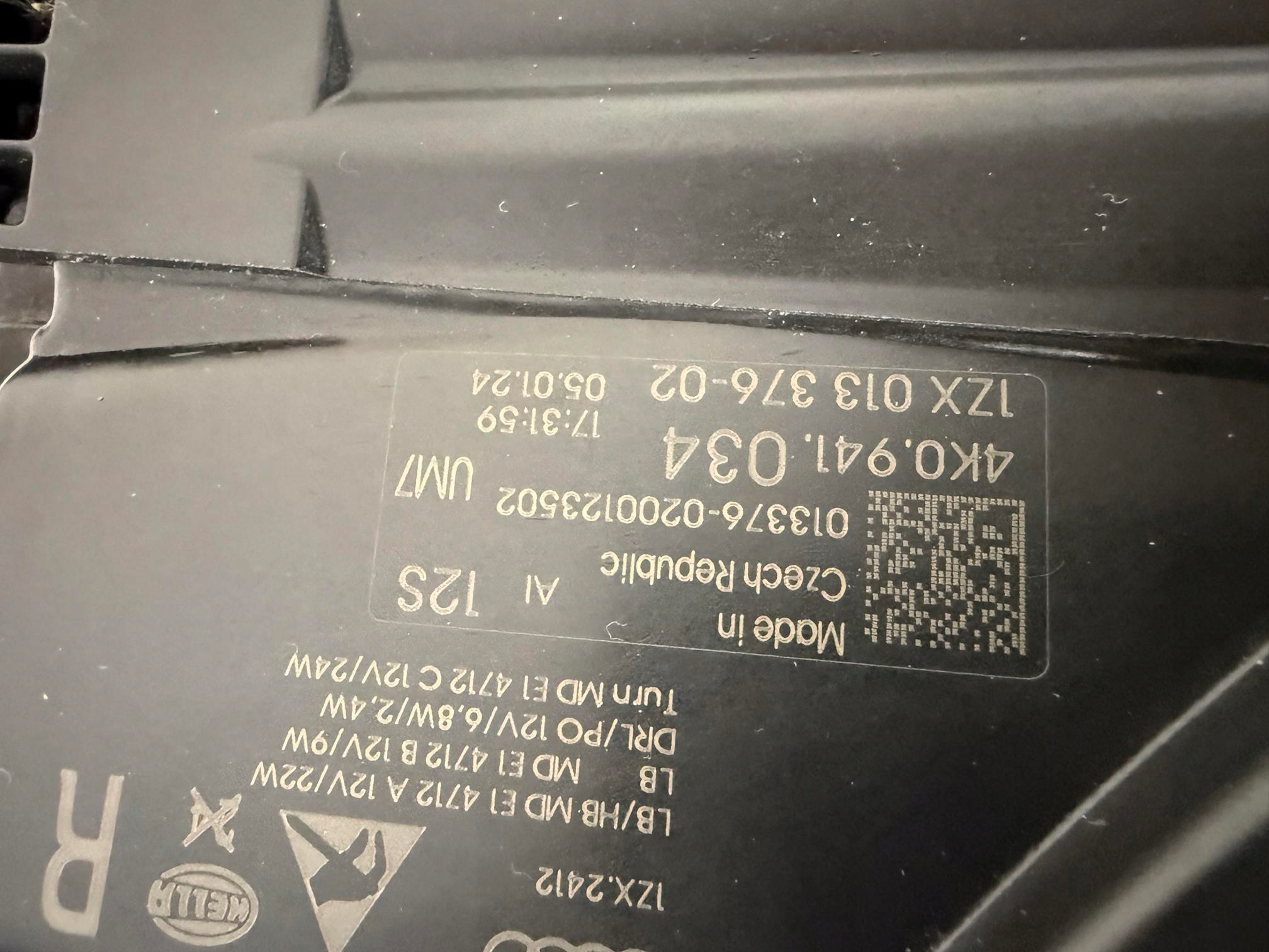 фара передняя правая Audi A6 C8 4K 4K0 full led 4K0941034 европа