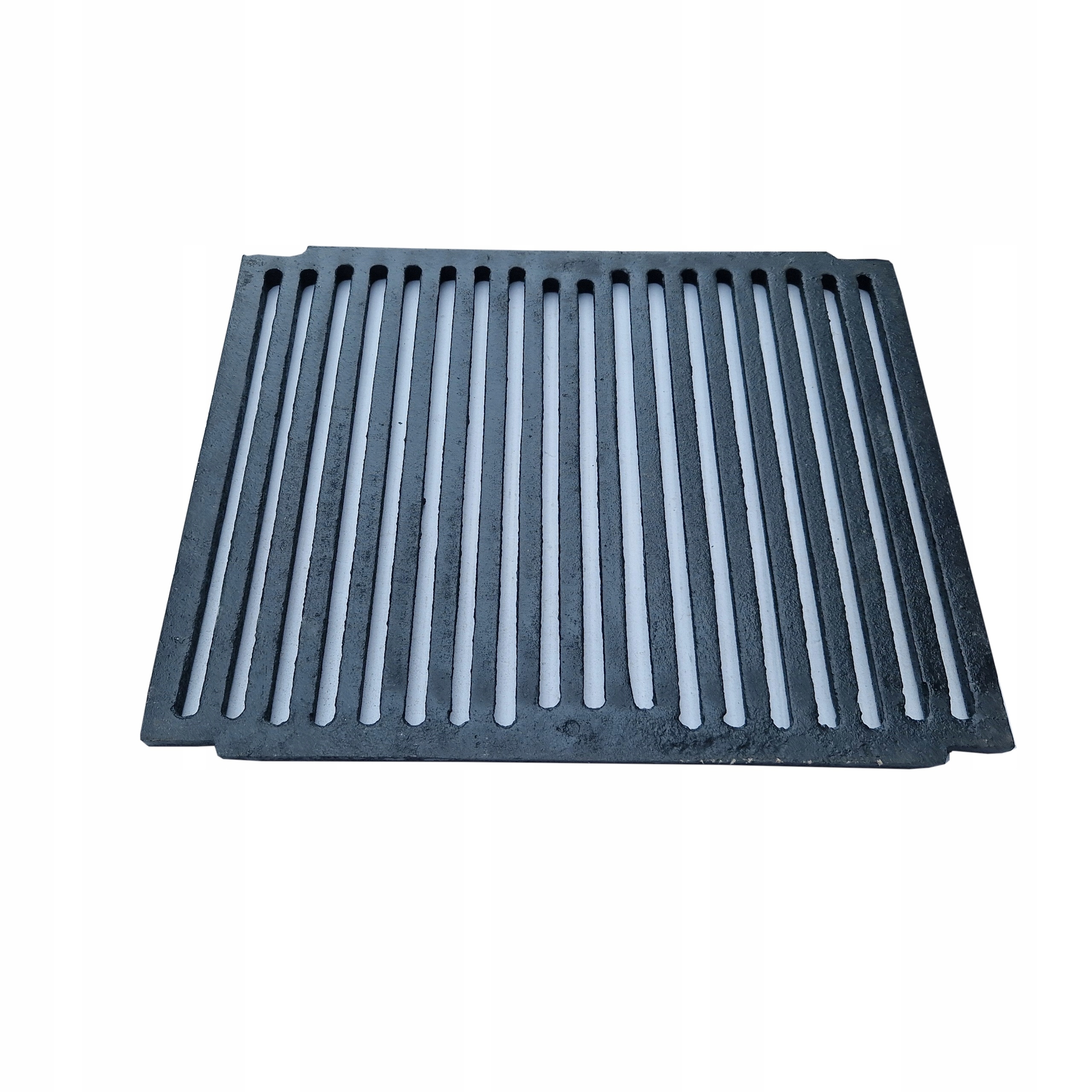 Ruszt Żeliwny Do Grilla 42,2X34,2 CM Kominka Pieca Prostokątny Duży