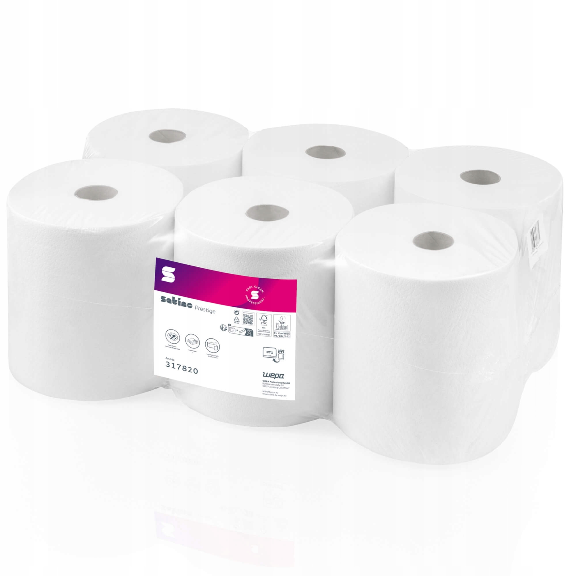 Satino by Wepa Ręcznik Papierowy 150m Celuloza 2W System Autocut