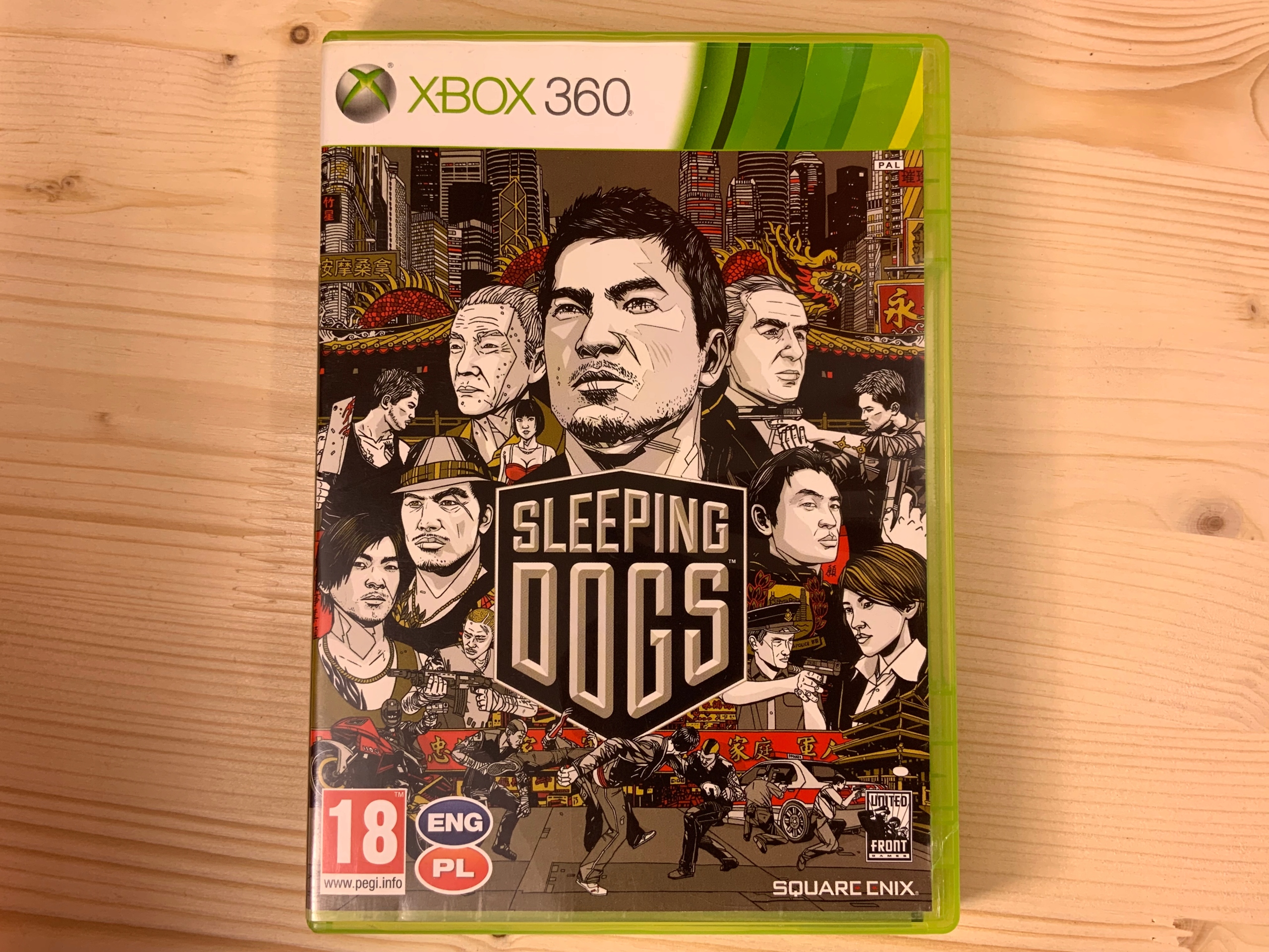 SLEEPING DOGS płyta bdb+ komplet PL XBOX 360 Tematyka gry akcji