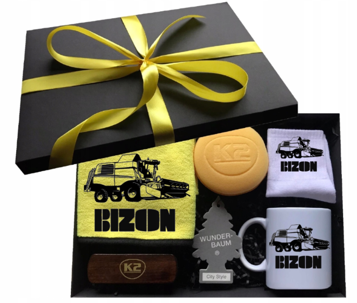 Sada dárek moto hrnků pro otce bratra švagra pro řidiče Kombajn Bizon