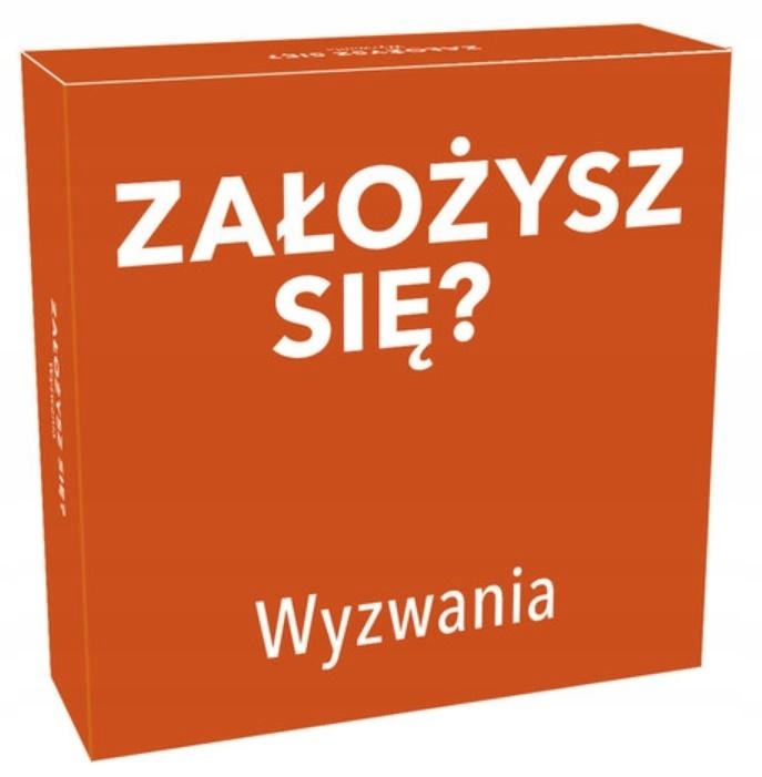 Towarzyska Gra Planszowa Planszówka Dla Dzieci 12 Lat Założysz się Wyzwania