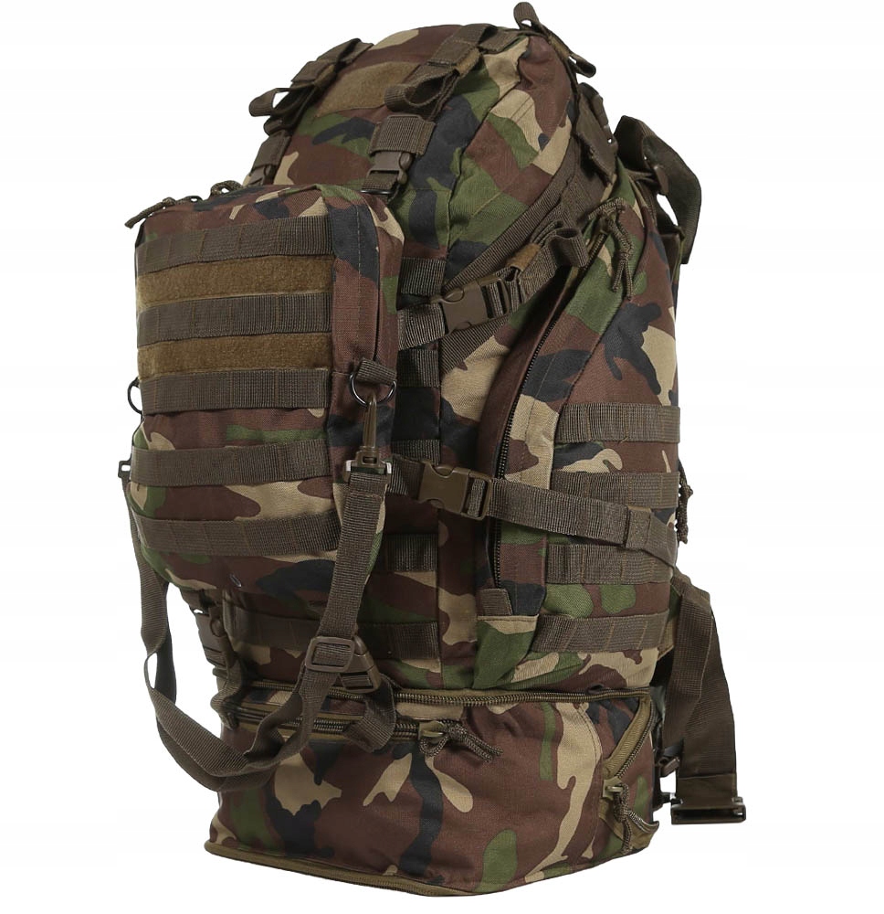 Plecak Taktyczny Wyprawowy Camo Overload Woodland