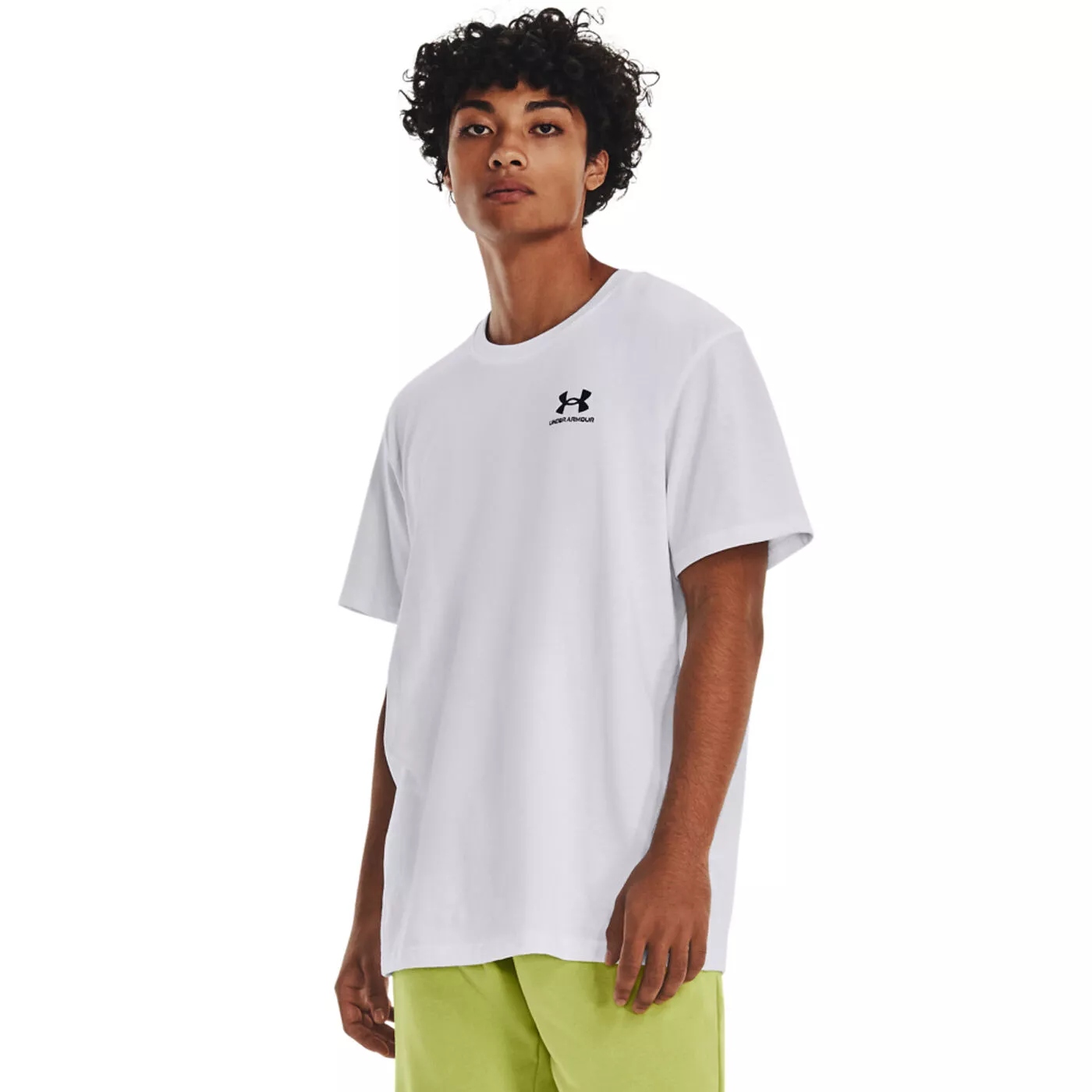 Under Armour T-shirt Koszulka Biała Męska L