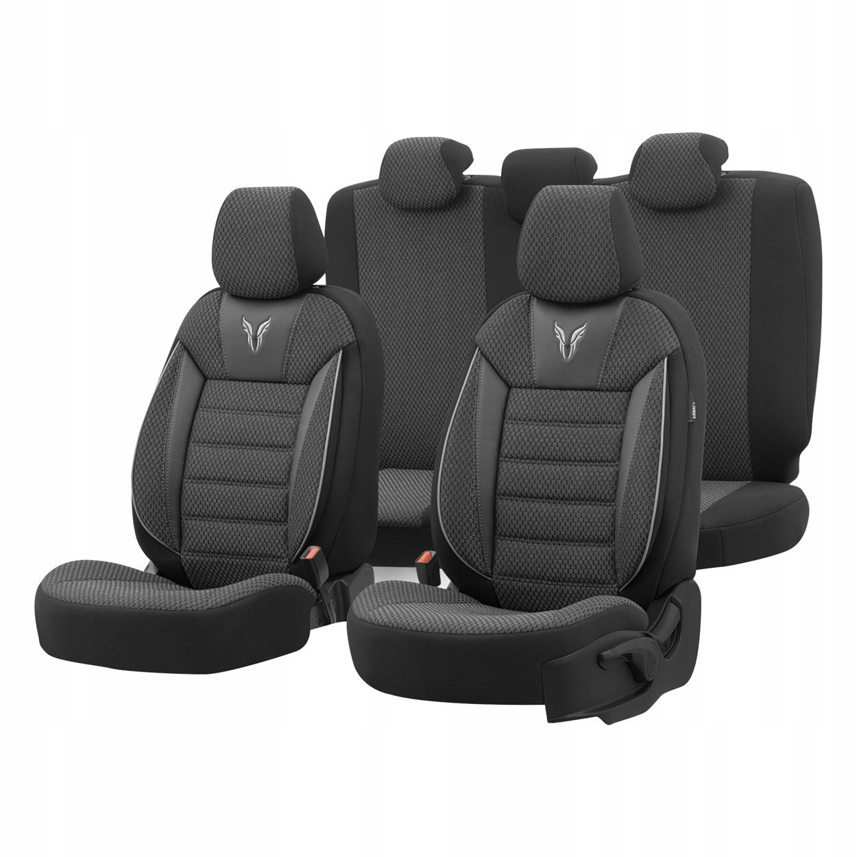 Komplet poťahov na autosedačky Otom Toro 902 Black/smoked Nz