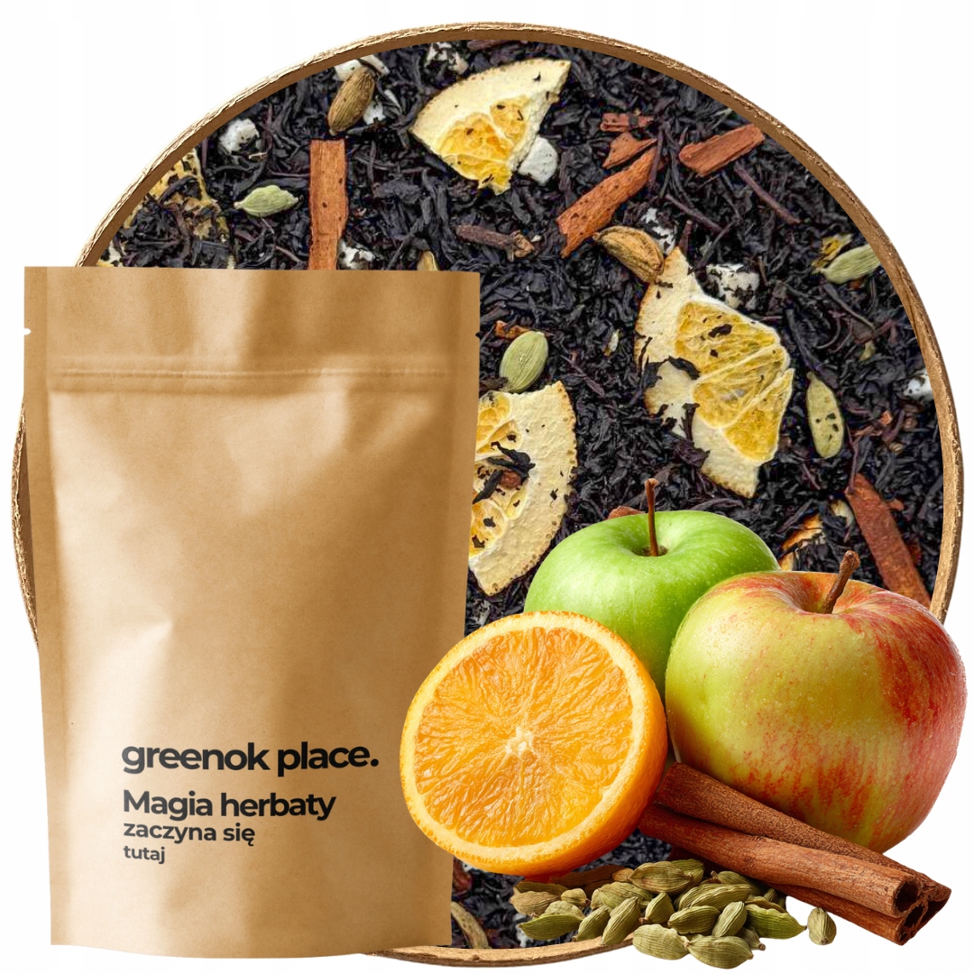 Čaj černý U Krbu 1000 g, hřejivá zimní skořice jako dárek