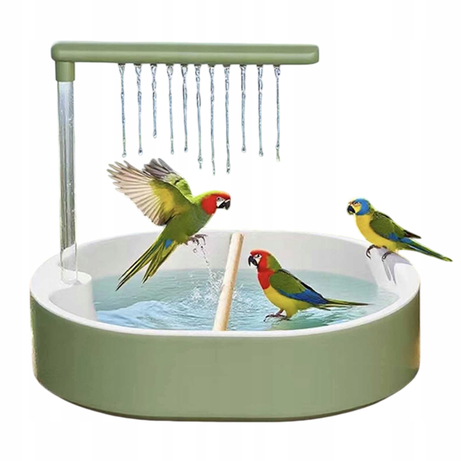 Sprcha pro papoušky Usb automatická vana pro ptáky Cockatiel Medium