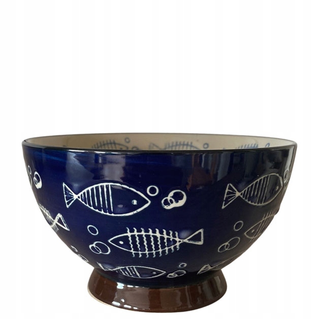 

Miska Ceramiczna Ryba 9,5X15,5 Niebieska