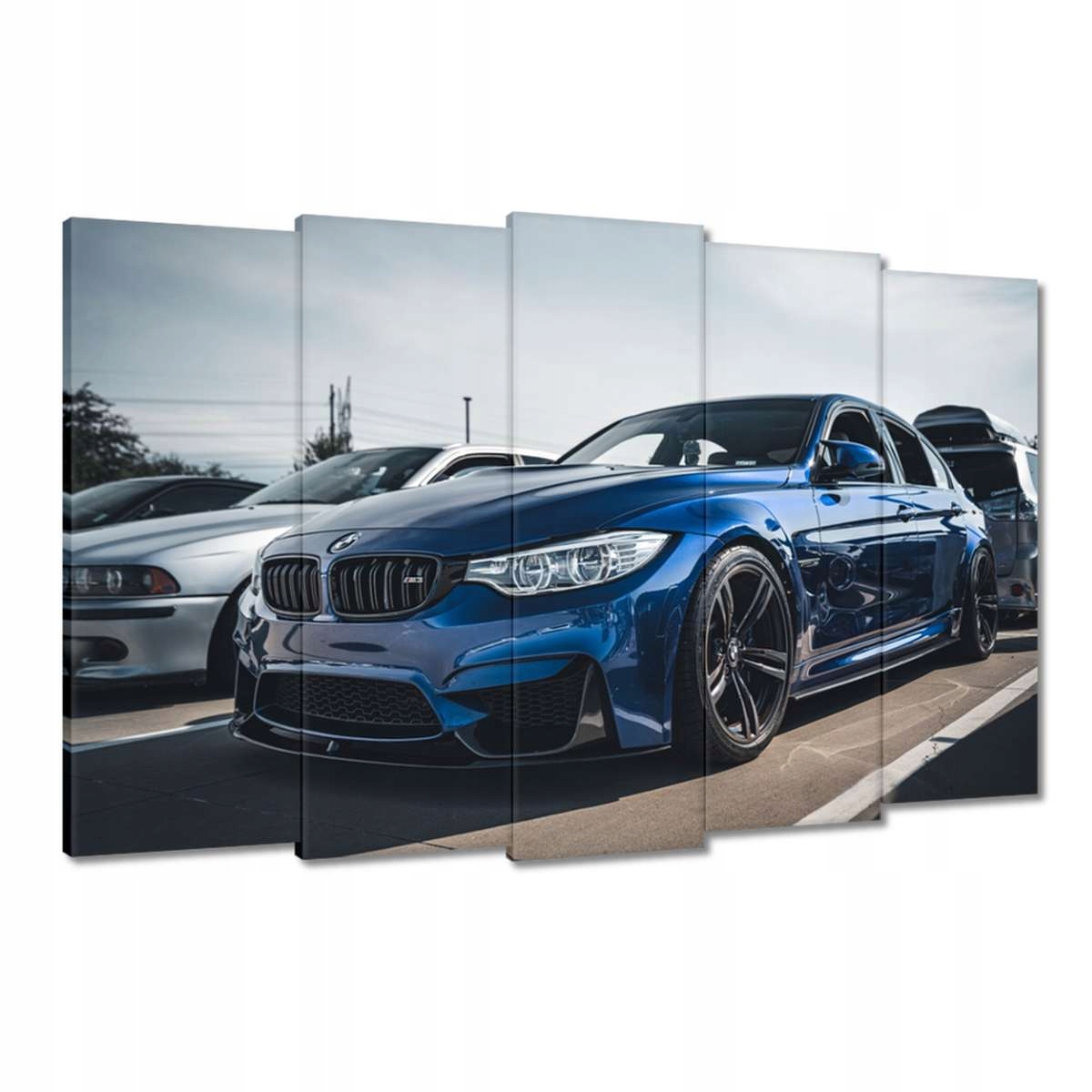 Obrazy 150x95 Modré Bmw M3 Auto