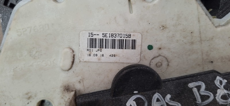 lock door left front VW PASSAT B8 5E1837015B