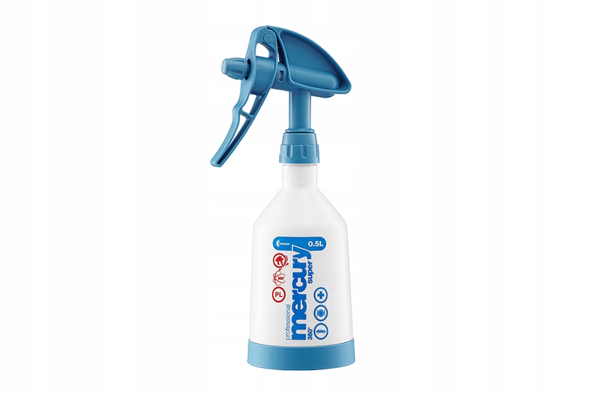 

Opryskiwacz Kwazar Pro+ Mercury 360 niebieski 0,5L