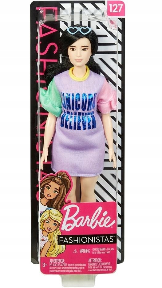 

Lalka Barbie Fashionistas Lalka Nr 127 FXL60