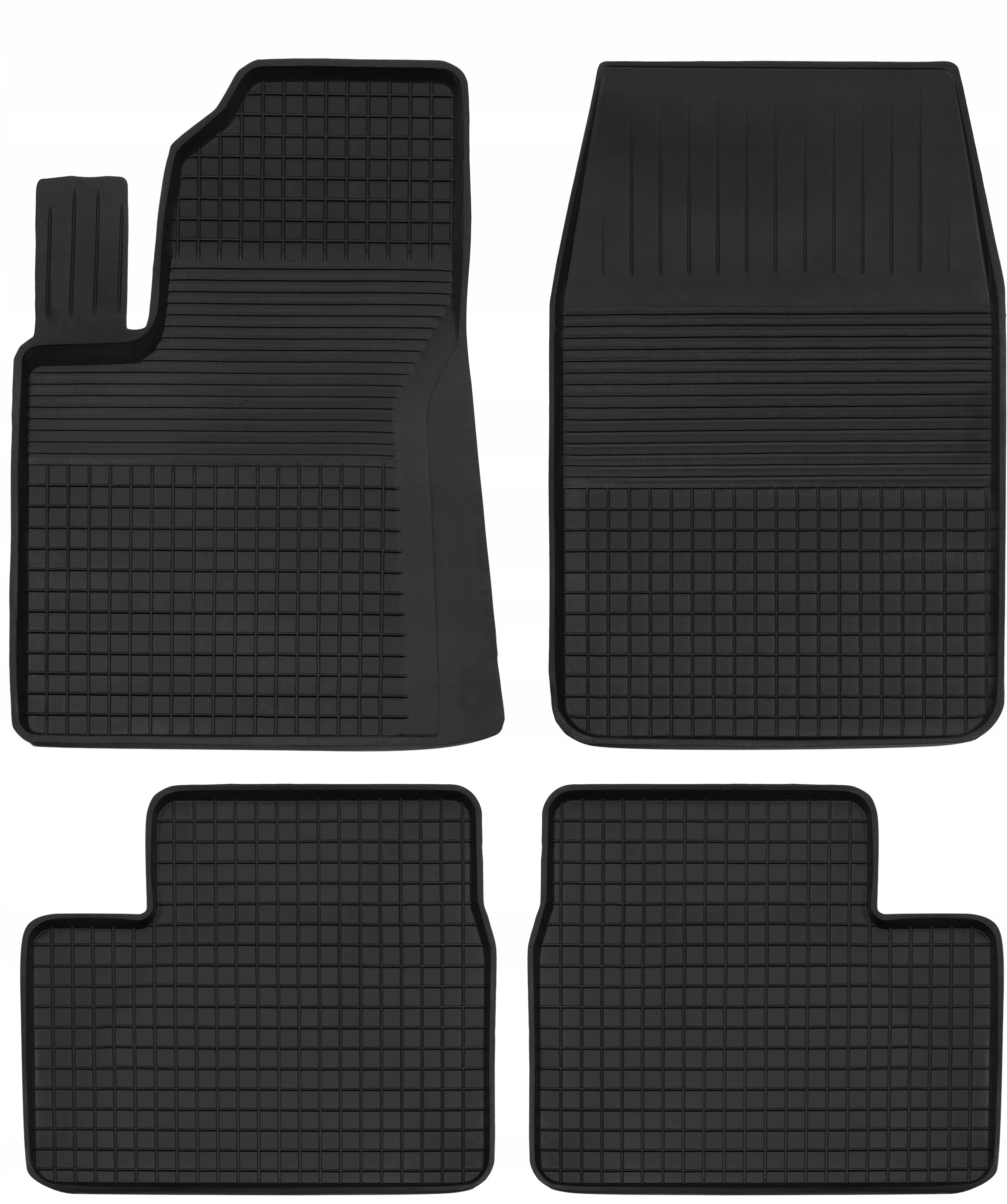 

Dywaniki gumowe korytka do Peugeot 208 I 12-19