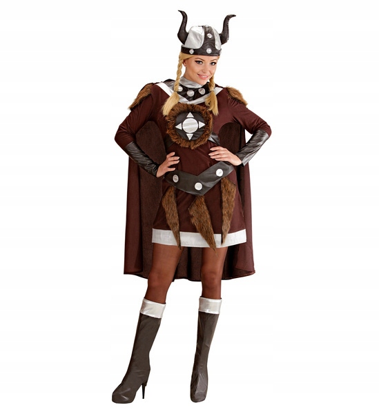 Kostým Bojovnice Vikingské Dívky XXL