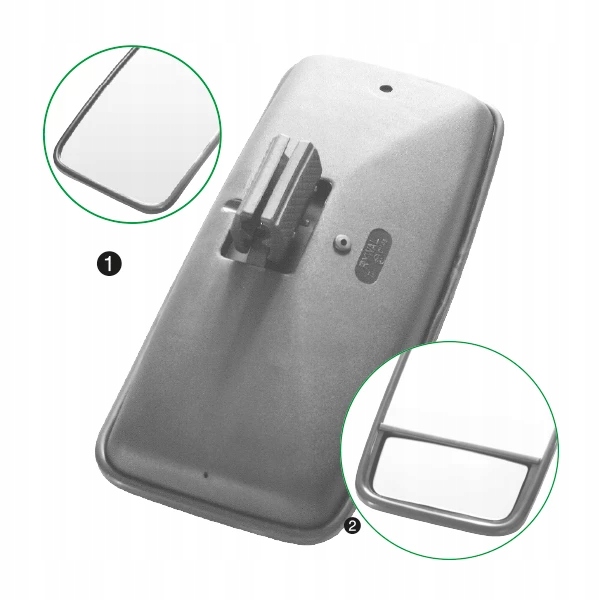 Panoramatické spodní boční zrcátko 465x215 LR0450P