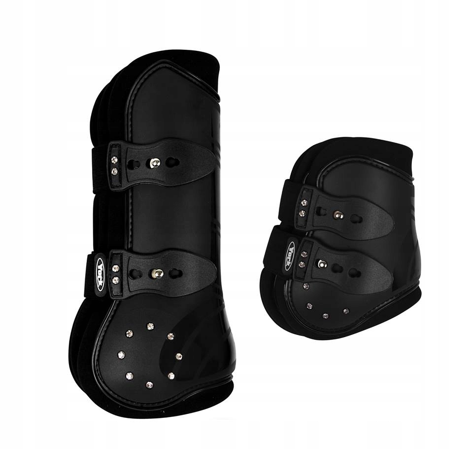 Ochraniacze York Vena Cristal kołki czarne full