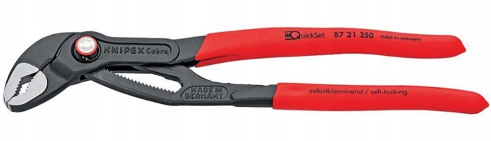 Cobra Knipex 87 21 250 Kleště na trubky s rychlým nastavením QuickSet