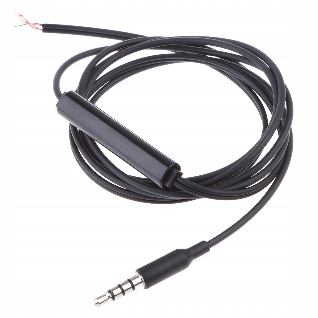 Kabel do słuchawek DIY 3,5 mm z mikrofonem rophone Marka Blesiya