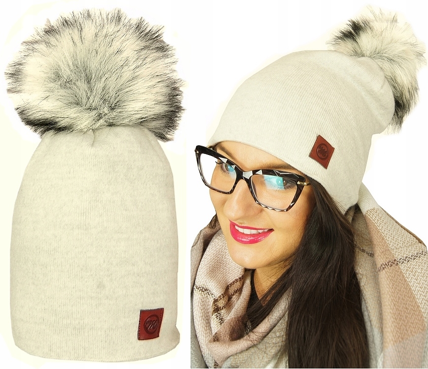 

Polska Ciepła Czapka damska Na Polarze