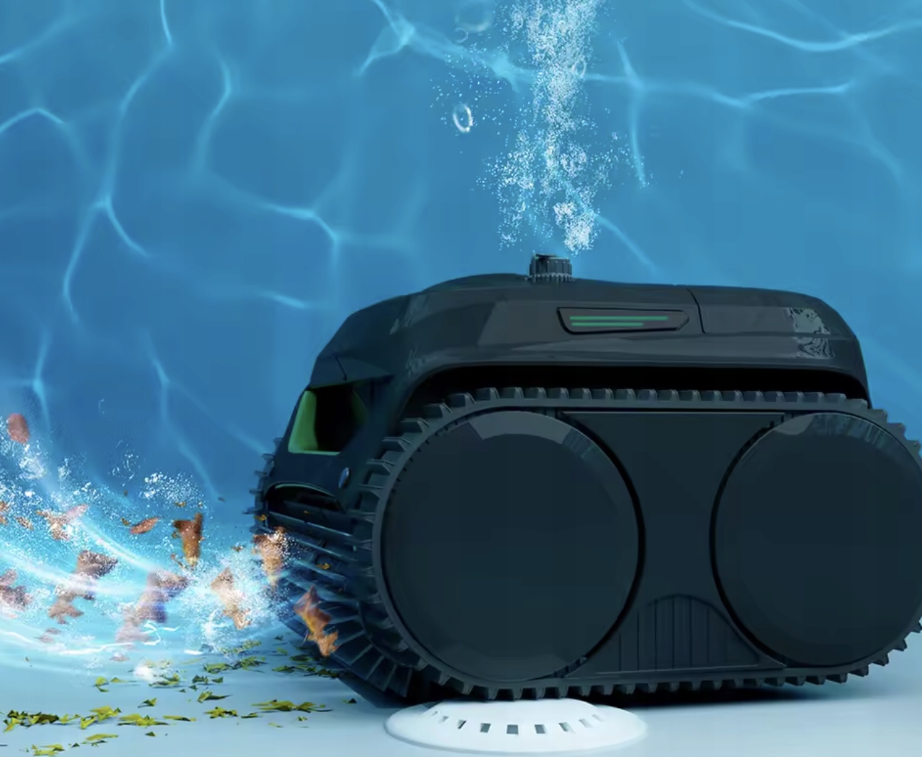BEZPRZEWOWDOWY ROBOT ODKURZAJĄCY DO BASENÓW 150m2 120 minut APKA WYBOT C2 Model C2