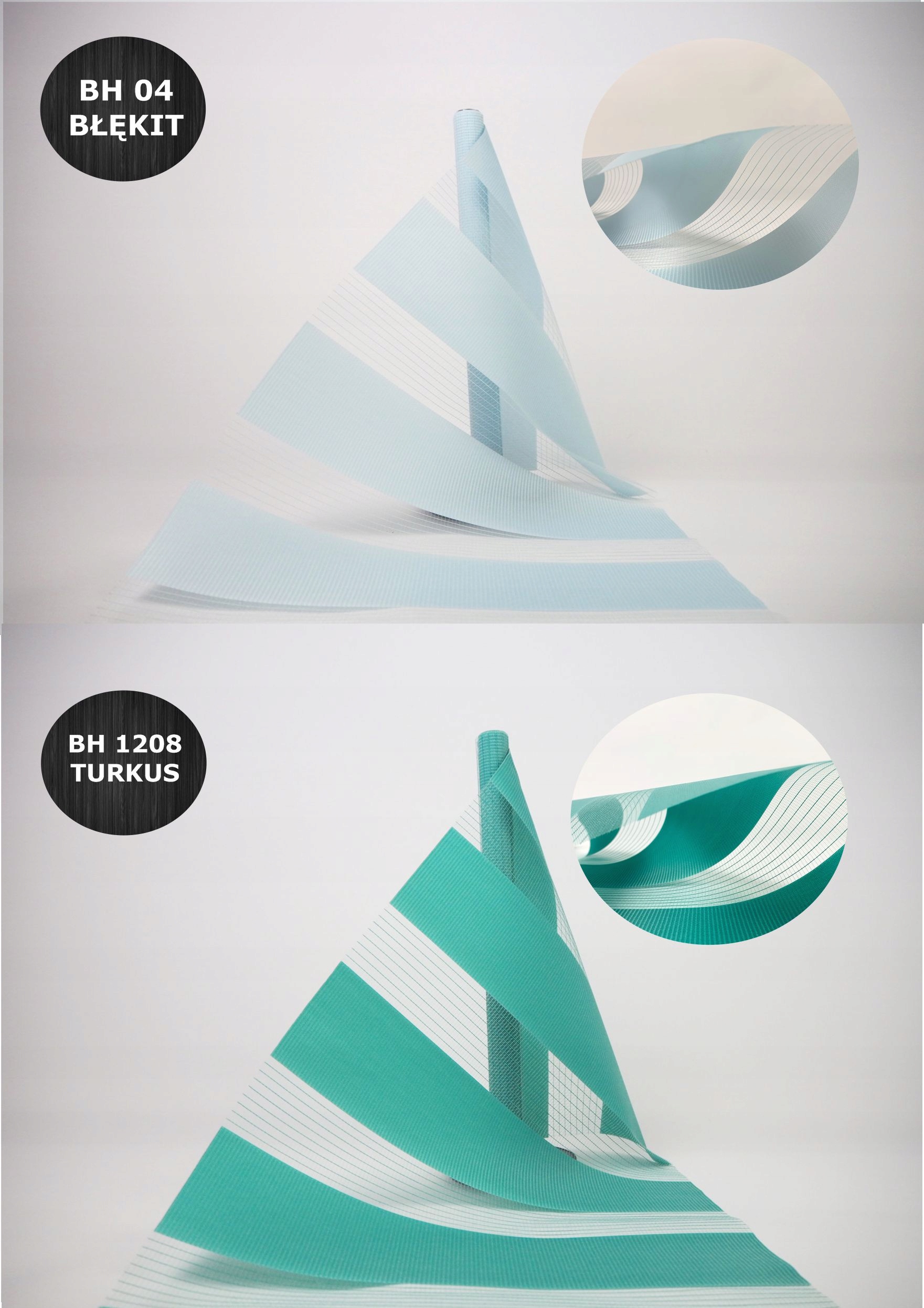 ROLETA ROLETY ŻALUZJA DZIEŃ NOC NA WYMIAR 57X150 Szerokość produktu 57 cm