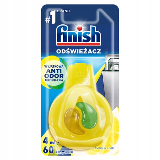 Levně 4x Finish Deo osvěžovač do myčky nádobí scent control Citron a Limetka