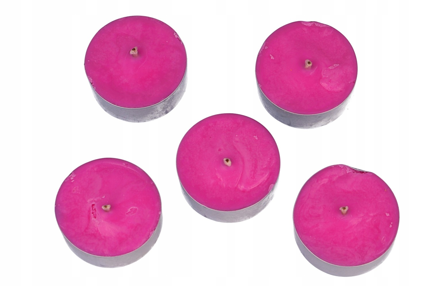 

Różowa Świeca Tealight podgrzewacz Wosk Sojowy eko