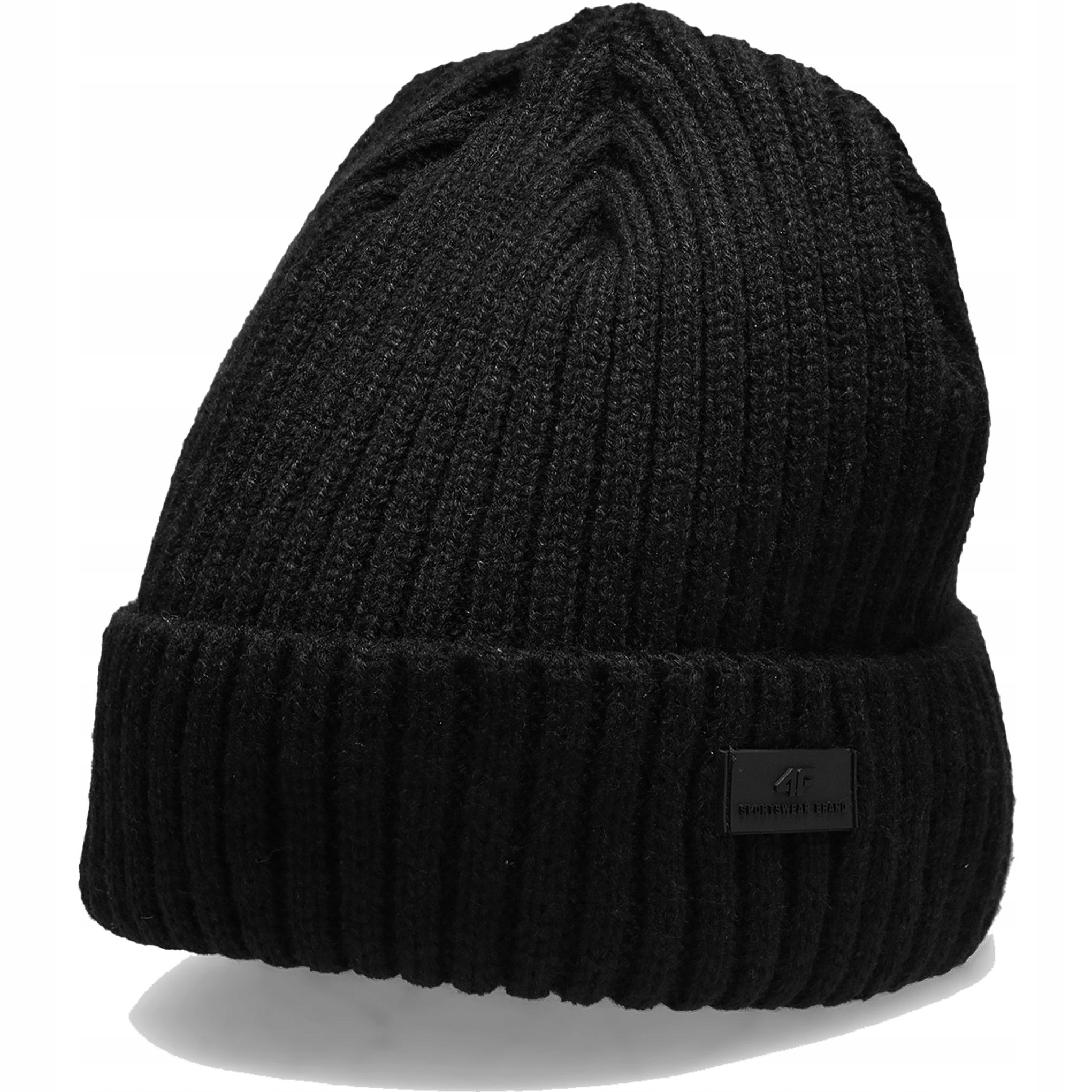 

4F Czapka Męska Na Zimę Zimowa Beanie Gruba Ciepła
