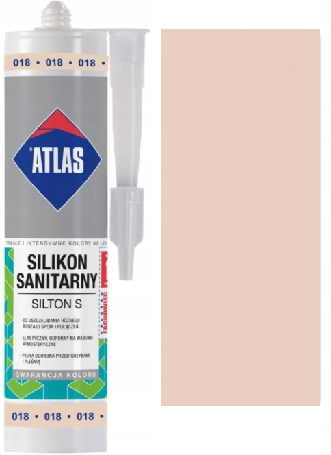 

Atlas Silikon Silton S Beż Pastelowy 280ML