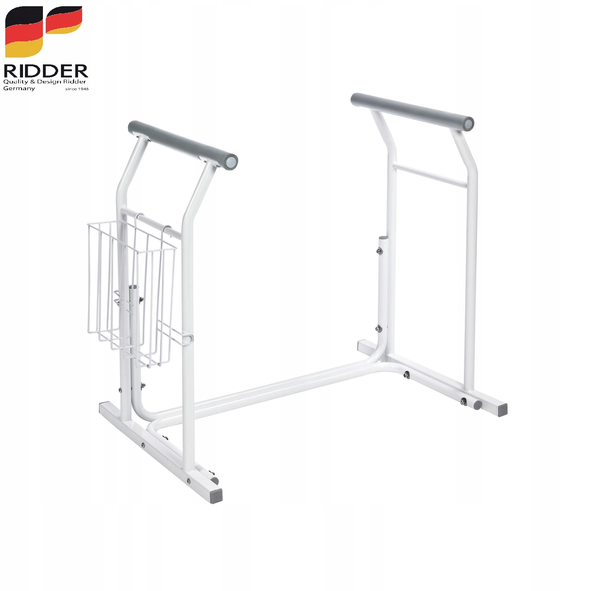 Poręcz do sedesu dla Seniora ruchoma podpórka Stabilna 150kg, Ridder Sam