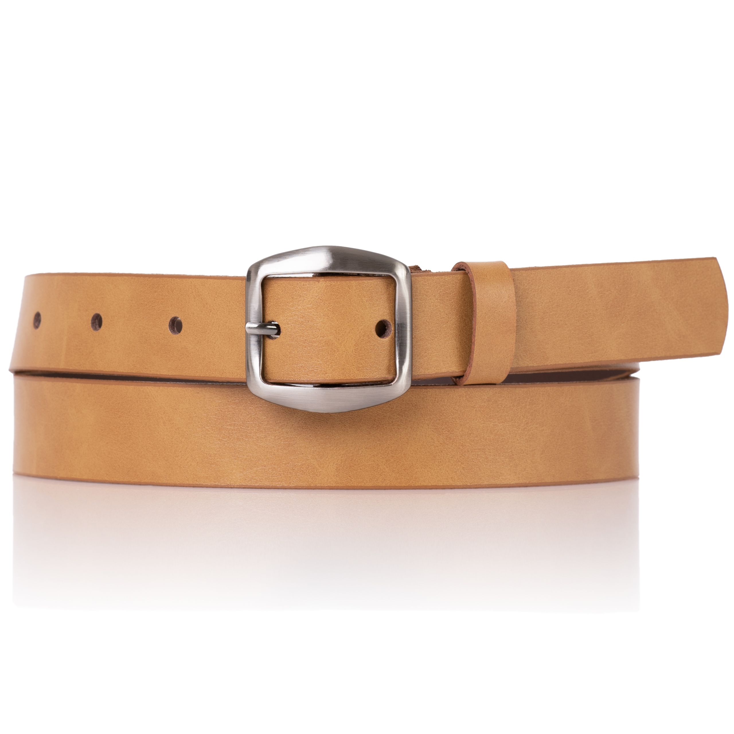 

Sepher Pasek skórzany damski Camel skóra do spodni