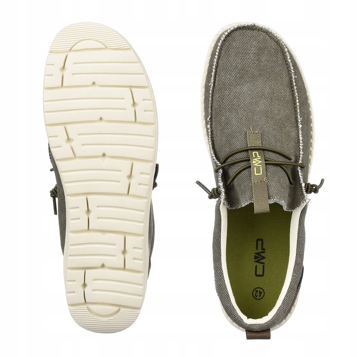 Buty miejskie męskie CMP JOY - 47, Khaki, CASUAL Rozmiar 47