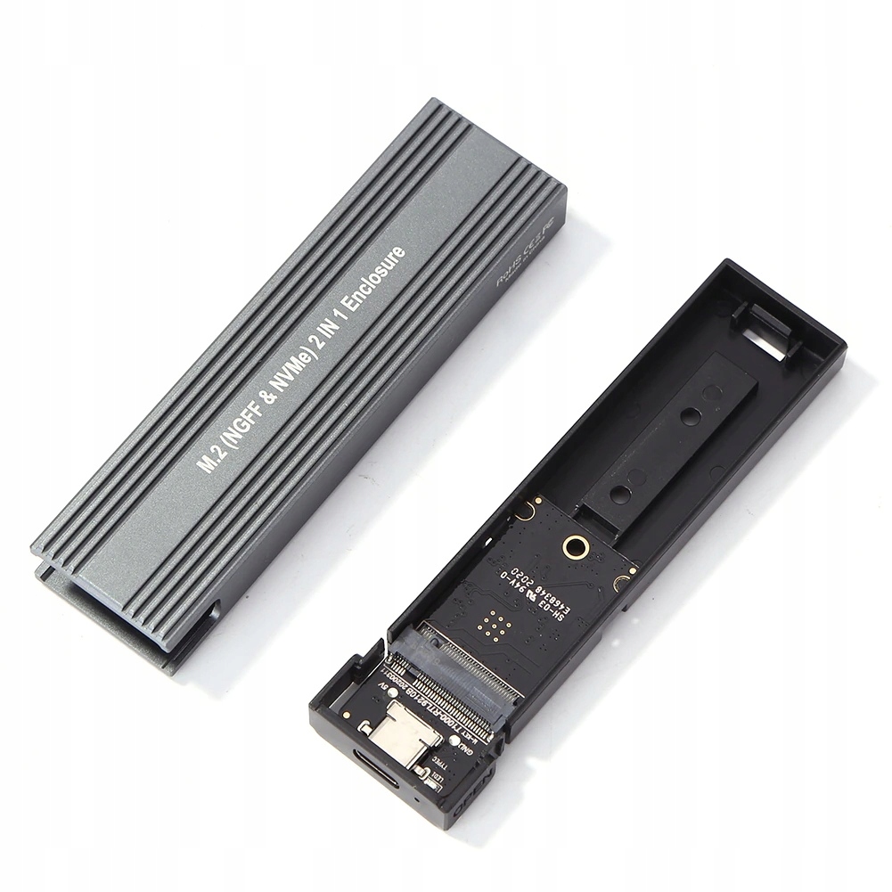 Pouzdro Ssd disku m.2 NVMe PCIe Usb 3.1 Adapter