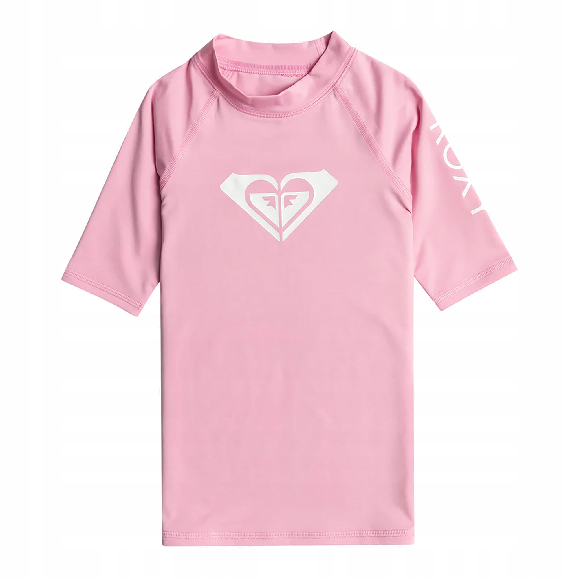 Koszulka do pływania dziecięca ROXY Whole Hearted prism pink 5 (110)