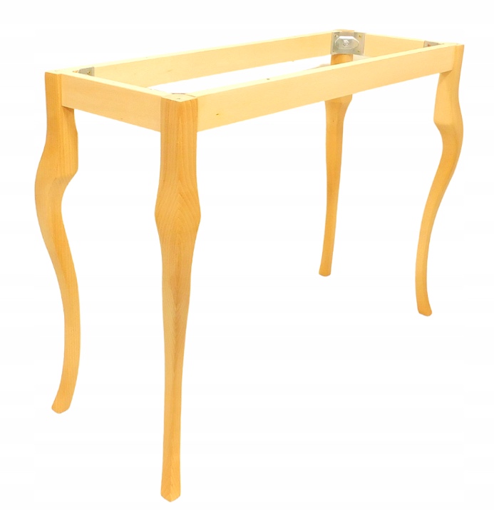 Stolová krytka nohy stôl lavica buk 34 x 98 H 73 cm prírodný lak