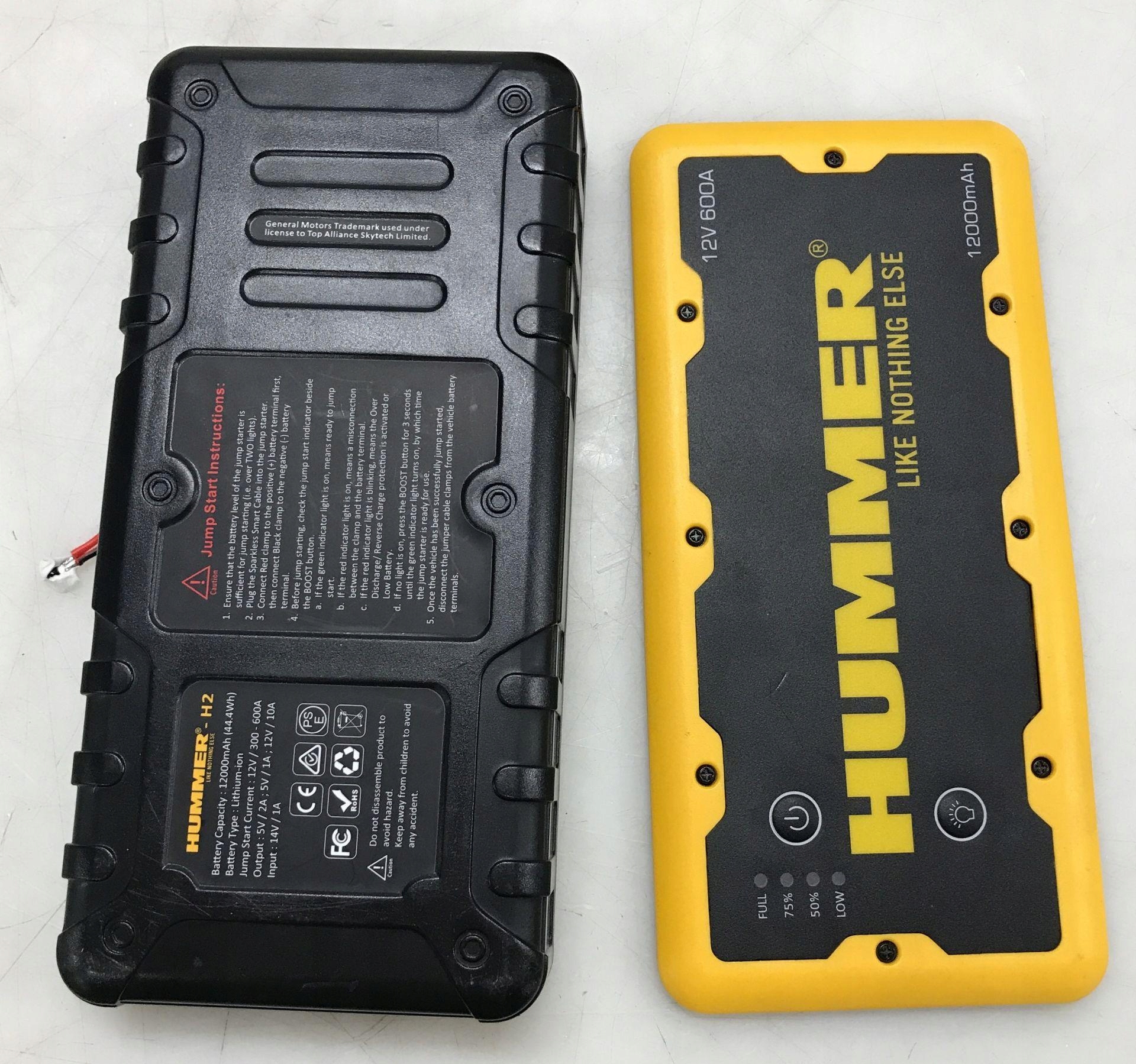 HUMMER H2 HUMM12000 URZĄDZENIE ROZRUCHOWE Model HUMM12000