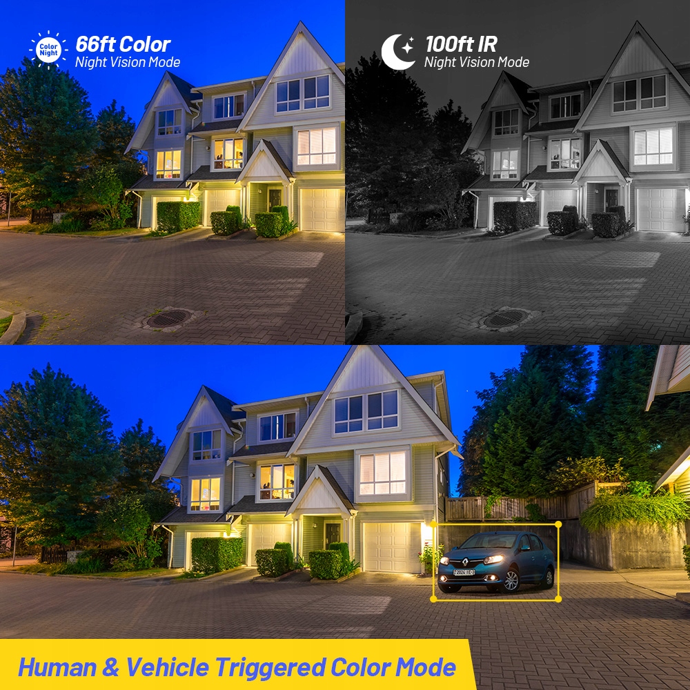 ANNKE-C800 - Kamera zewnętrzna PoE IP 4K 4MM Model C800 - Kamera zewnętrzna PoE IP 4K