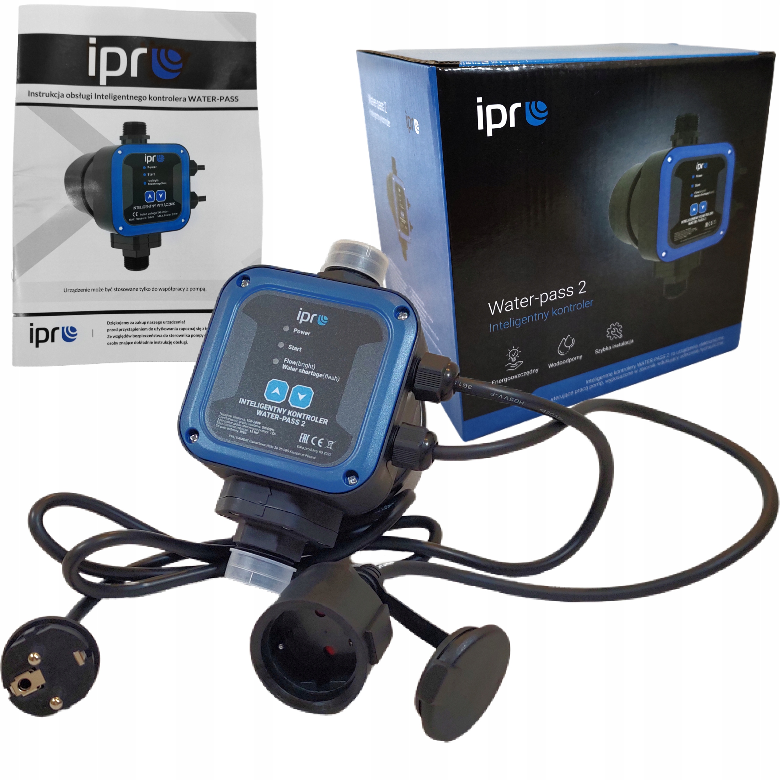 Ibo Tlakový Ovládač Čerpadla Water Pass 2 1 L