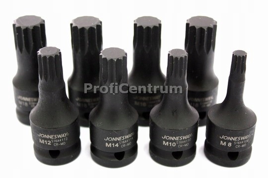 KLUCZ UDAROWY DŁUGI M8x100 1/2'' SPLINE JONNESWAY Kod producenta S16A4508