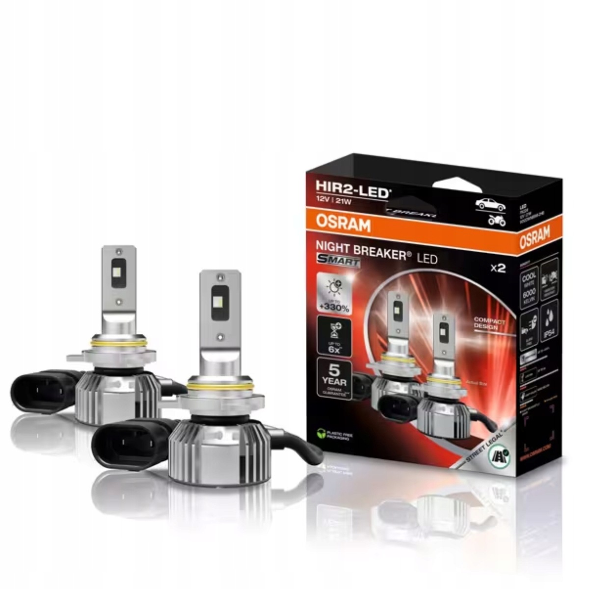 Osram Żarówka Samochodowa Ledowa Led Night Breaker Smart HIR2 12V