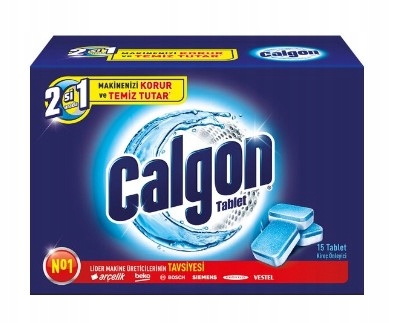 

Calgon Tabletki Odkamieniające do Pralki 15 sztuk