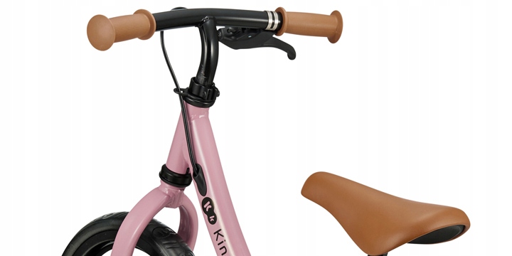 KINDERKRAFT Rowerek biegowy retro z hamulcem Space 12" Niebieski Rama Stalowa