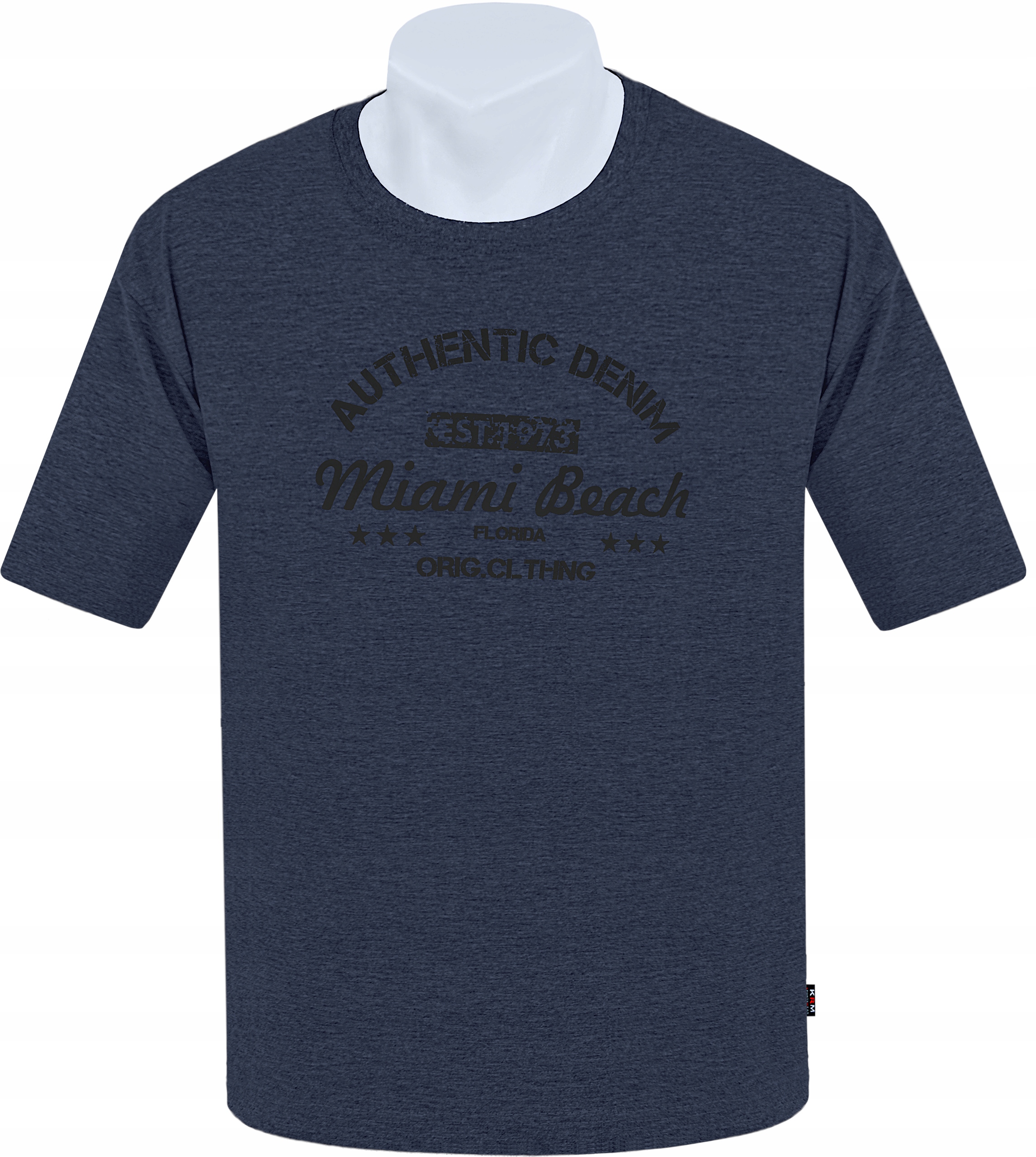 

Koszulka bawełna M-8XL Authentic 8XL jeans Pl