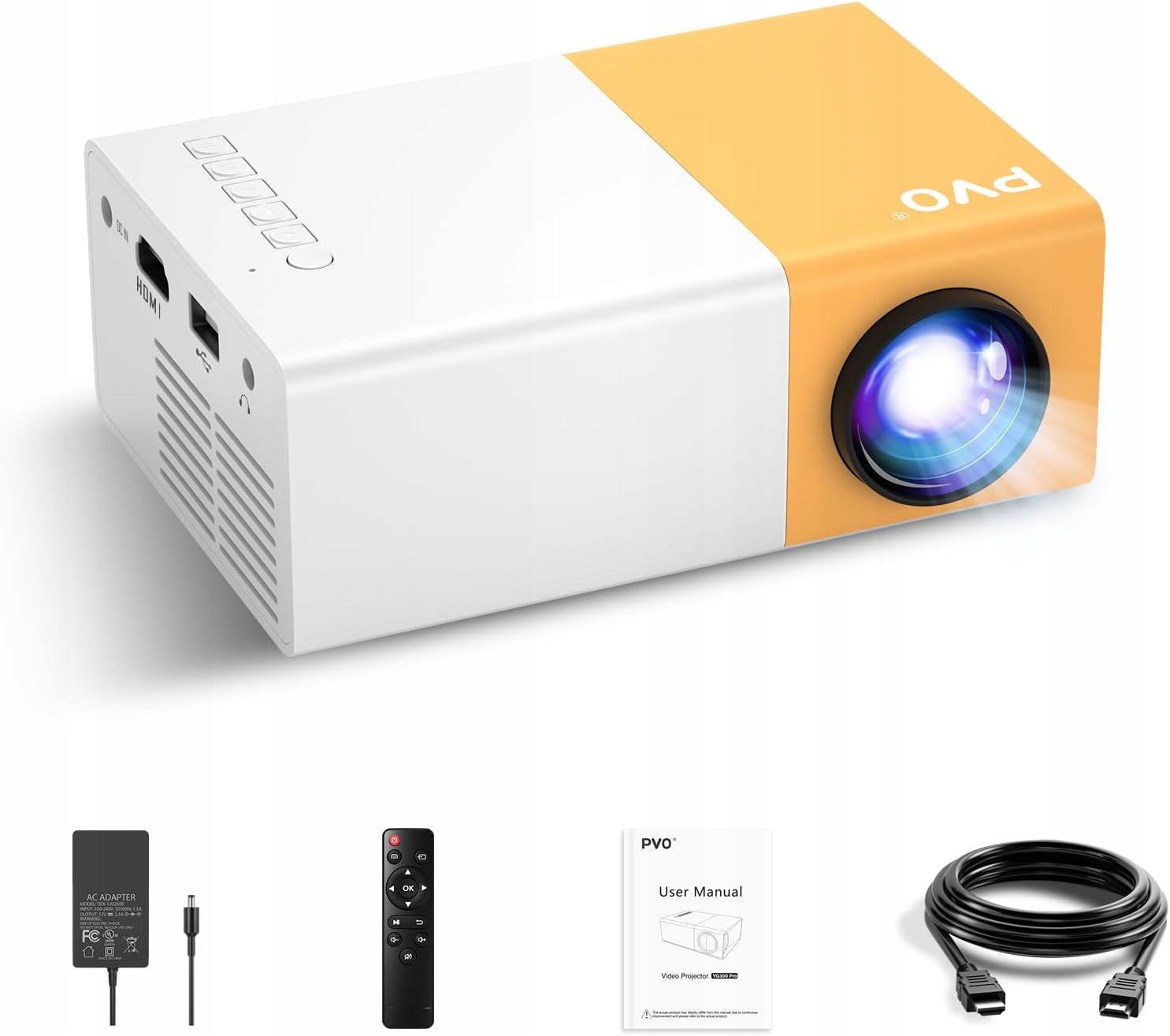 Filmový Projektor Pvo Bluetooth Projektor 4K Domáce Kino Smart 170'' Hdmi