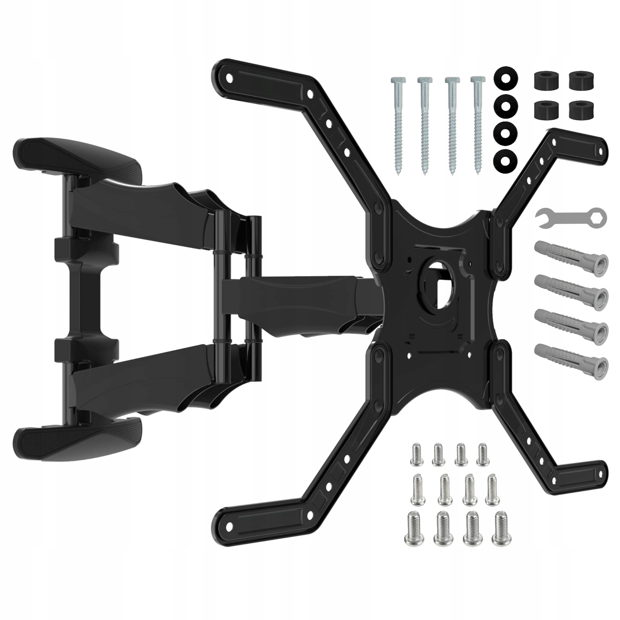 Otočný nástěnný držák pro televizor o úhlopříčce 40 až 65 palců, výklopný