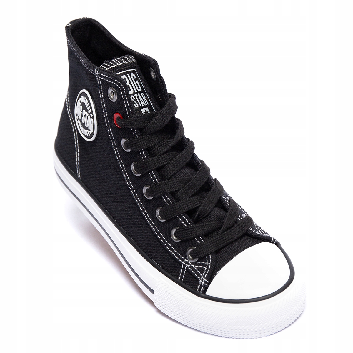 Big Star Trampki Damskie Wysokie Czarne JJ274A502 906 41