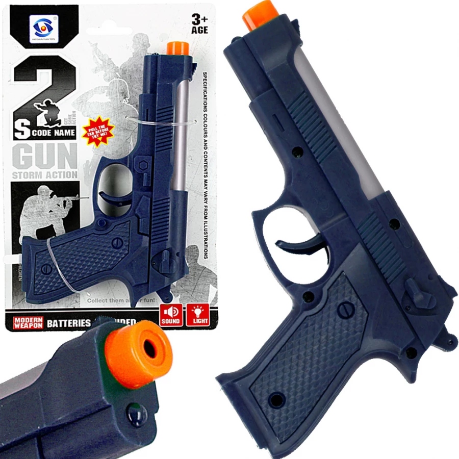 

Pistolet Efekty Dźwiękowe I Świetlne Militaria