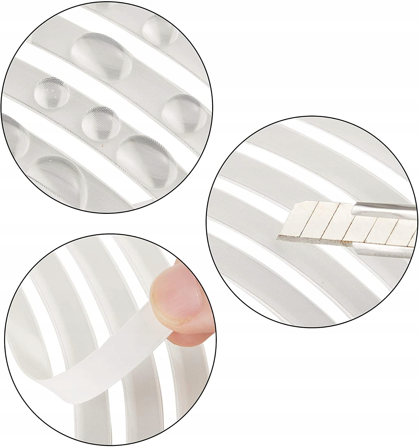 NAKLEJKI ODBLASKOWE SAMOPRZYLEPNE KOLORY 8SZT WODOODPORNE ODBLASK Rodzaj inny