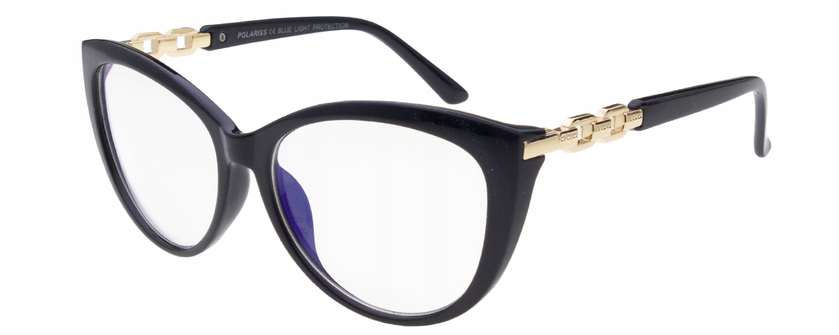 

Damskie okulary blue light do komputera kocie oczy
